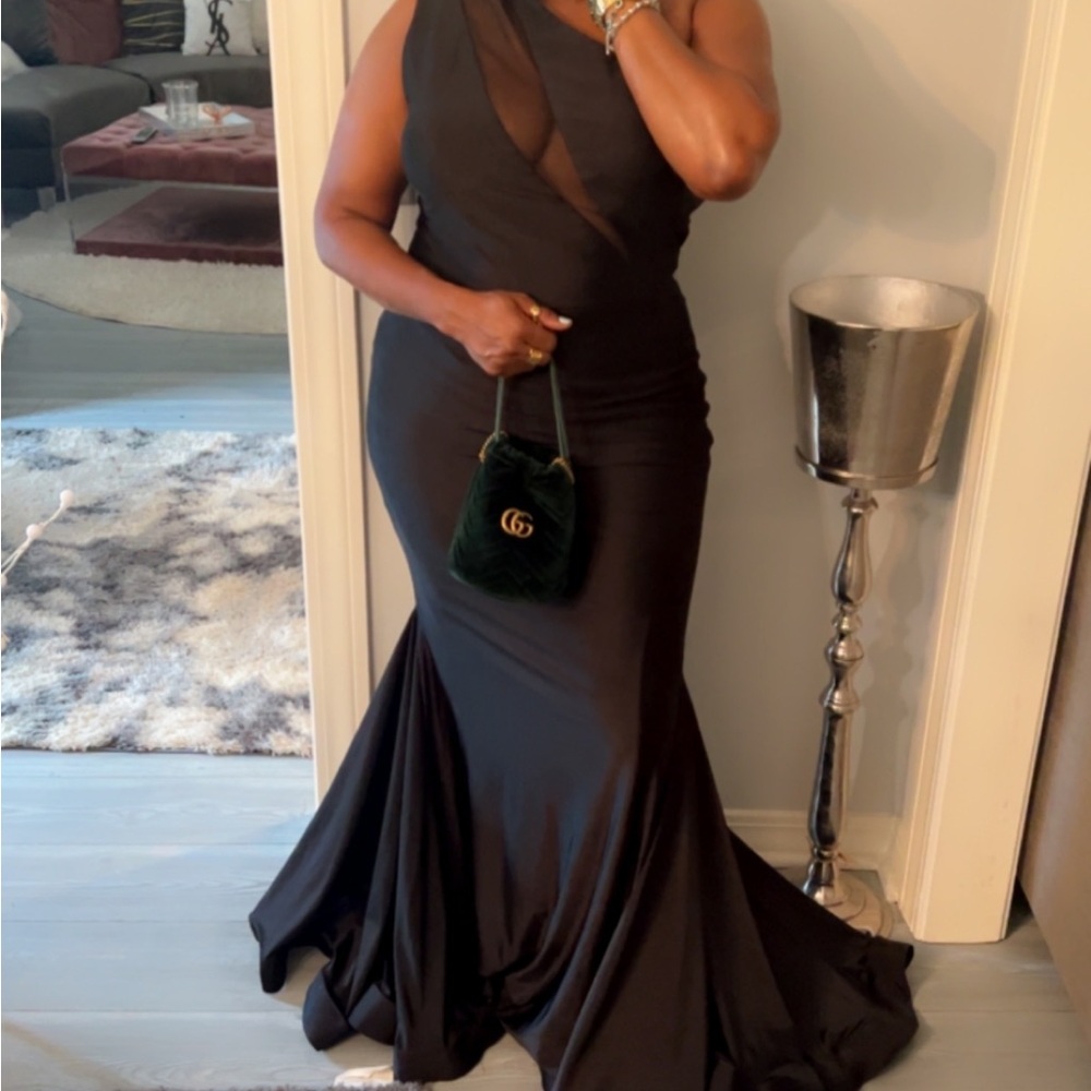 Black formal dress